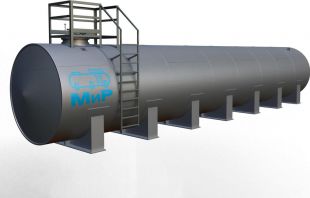 Емкость Резервуар горизонтальный стальной наземный РГСН 150