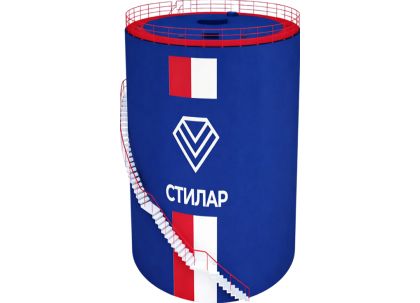 Цельносварной резервуар РВС 20 м