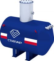 Емкость Резервуар горизонтальный стальной подземный РГСП 3 м
