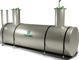 Емкость ГРИНЛОС Емкость стальная 150 м3 горизонтальная подземная