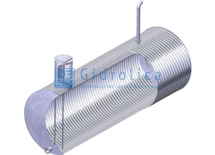 Металлический резервуар Gidrolica Tank Water Spirel - 4010х12500