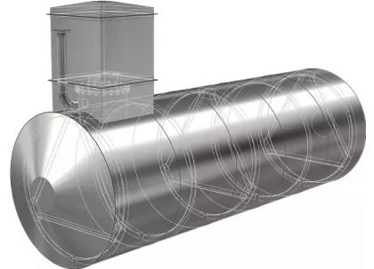 Резервуар горизонтальный стальной РГС-40
