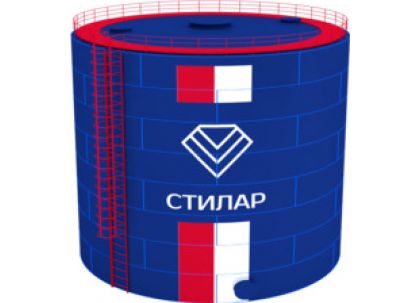 Цельносварной сборный резервуар РВС 1500 м