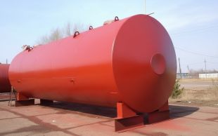 Емкость Резервуар стальной горизонтальный наземный РГСН-20