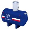 Резервуар горизонтальный стальной подземный РГСП 10 м