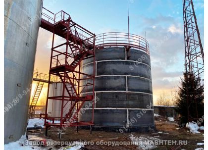 Резервуар вертикальный стальной РВС 400