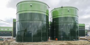 Емкость Резервуар вертикальный стальной для воды, 800 м