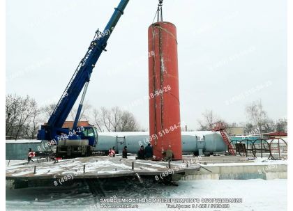 Резервуар вертикальный стальной РВС 2000