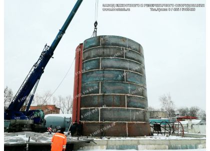 Резервуар вертикальный стальной РВС 2000