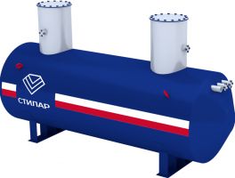 Резервуар горизонтальный стальной подземный РГСП 50 м3