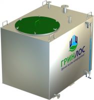 Емкость Гринлос Емкость стальная 2 м3 прямоугольная