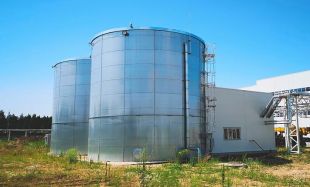 Емкость Резервуар вертикальный стальной для воды РВС 900