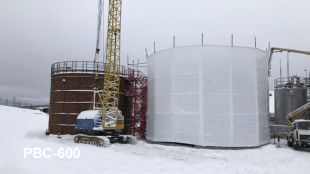 Емкость Резервуар вертикальный стальной РВС 600