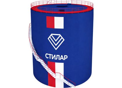 Резервуар вертикальный стальной РВС 125