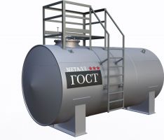 Емкость Резервуар горизонтальный стальной РГС 30