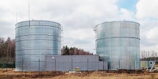 Емкость Резервуар 2500 м3 для воды РВС-2500