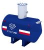 Резервуар горизонтальный стальной подземный РГСП 5 м3