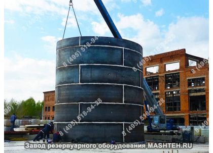 Резервуар вертикальный стальной РВС 3000