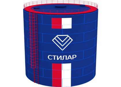 Цельносварной сборный резервуар РВС 600 м
