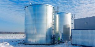 Емкость Резервуар стальной вертикальный РВС-300