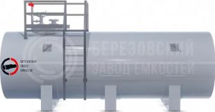 Емкость Резервуар горизонтальный стальной наземный РГСн 100