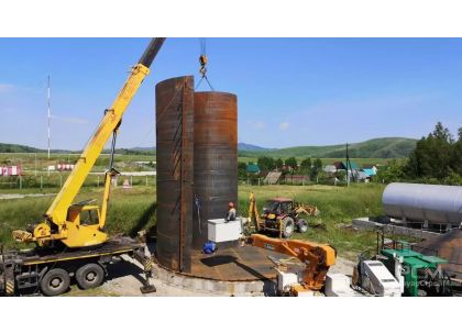 Резервуар вертикальный стальной РВС 700